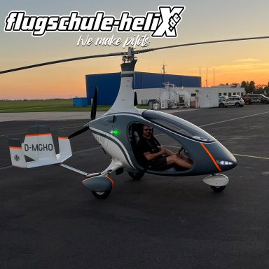 AutoGyro Cavalon der Flugschule HeliX in Magdeburg und Dessau